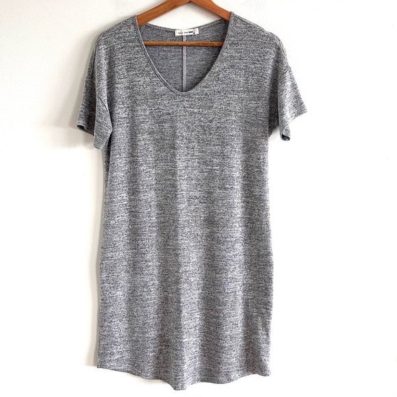 Rag & Bone Melrose Mini Dress in Marl Gray Size Small Heather Gray - Picture 2 of 6